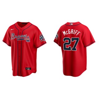 Fred McGriff Red 150th Anniversary Replica Jersey