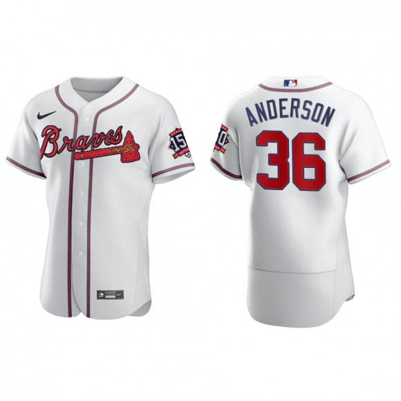 Ian Anderson White 2021 World Series 150th Anniversary Jersey