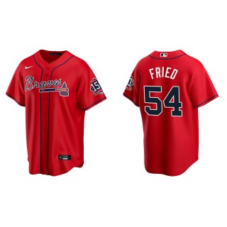 Max Fried Red 150th Anniversary Replica Jersey