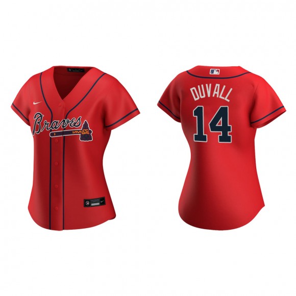Adam Duvall Women's Atlanta Braves Red Replica Jersey