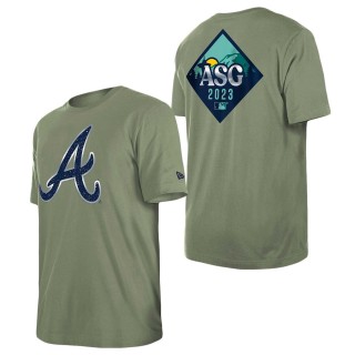 Atlanta Braves Green 2023 All-Star Game Evergreen T-Shirt