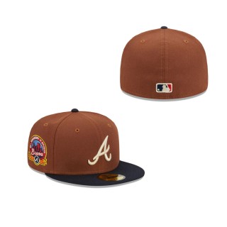 Atlanta Braves Harvest Fitted Hat