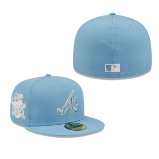 Men's Atlanta Braves Light Blue 30th Anniversary 59FIFTY Fitted Hat