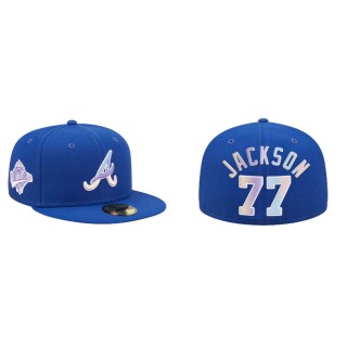 Men's Luke Jackson Atlanta Braves Nightbreak 59FIFTY Fitted Hat
