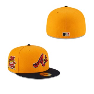 Atlanta Braves Mustard 59FIFTY Fitted Hat