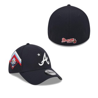 Atlanta Braves Navy MLB All-Star Game Workout 39THIRTY Flex Fit Hat