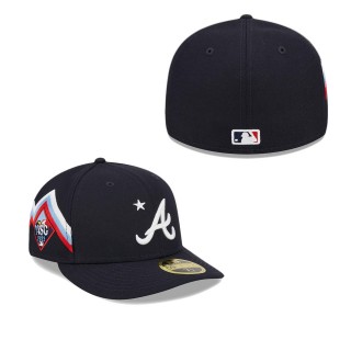 Atlanta Braves Navy MLB All-Star Game Workout Low Profile Fitted Hat