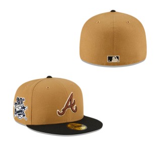 Atlanta Braves Pecan 59FIFTY Fitted Hat
