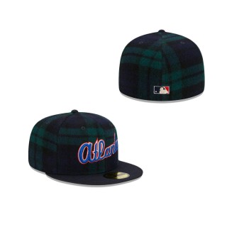 Atlanta Braves Plaid 59FIFTY Fitted Cap