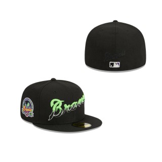 Atlanta Braves Slime Drip 59FIFTY Fitted Cap