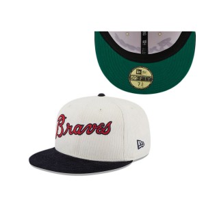 Atlanta Braves Vintage Corduroy 59FIFTY Fitted Hat