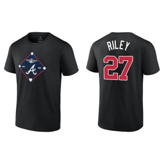 Austin Riley Atlanta Braves Fanatics Branded Black 2022 Postseason Bound T-Shirt