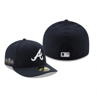 Atlanta Braves Navy 2020 Postseason Road Low Profile 59FIFTY Fitted Hat