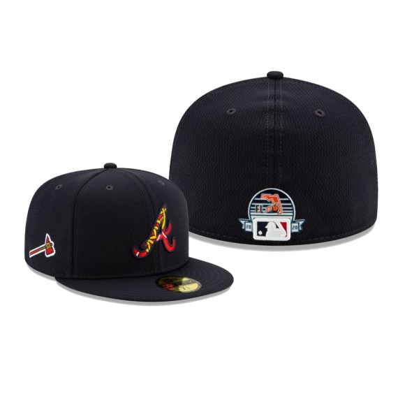 Atlanta Braves Navy 2020 Spring Training 59FIFTY Fitted Hat