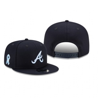 Atlanta Braves Navy 2021 Father's Day 9FIFTY Snapback Hat