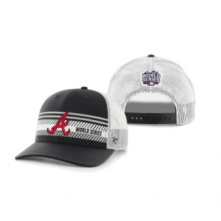 Atlanta Braves Black 2021 World Series Trucker Adjustable Hat