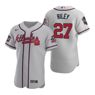 Atlanta Braves Austin Riley Gray 2021 MLB All-Star Game Authentic Jersey