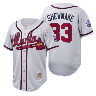 Atlanta Braves Braden Shewmake White Cooperstown Collection Authentic Jersey