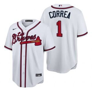 Atlanta Braves Carlos Correa Authentic White Hispanic Heritage Jersey