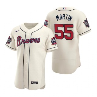 Atlanta Braves Chris Martin Cream 2021 MLB All-Star Game Authentic Jersey