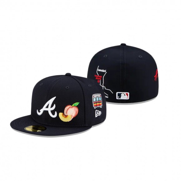 Atlanta Braves City Transit 59FIFTY Fitted Hat