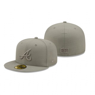 Atlanta Braves Gray Color Pack 59FIFTY Fitted Hat