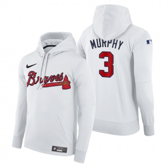 Atlanta Braves Dale Murphy Nike White Authentic Home Hoodie