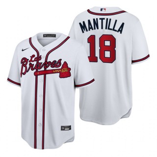 Atlanta Braves Felix Mantilla White Hispanic Heritage Jersey