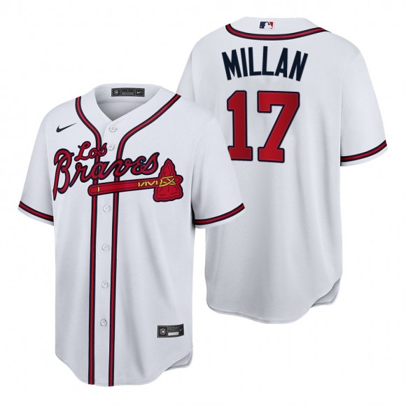 Atlanta Braves Felix Millan White Hispanic Heritage Jersey