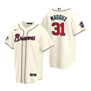 Atlanta Braves Greg Maddux Cream 2021 MLB All-Star Game Replica Jersey