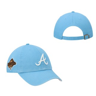 Atlanta Braves Light Blue 1998 World Series Double Under Clean Up Adjustable Hat