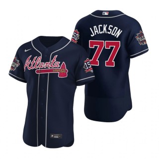 Atlanta Braves Luke Jackson Navy 2021 MLB All-Star Game Authentic Jersey
