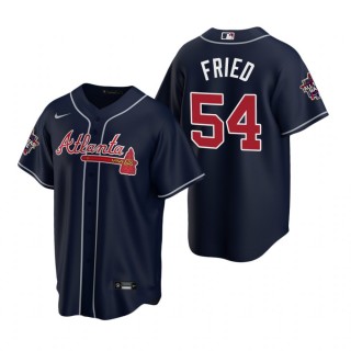 Atlanta Braves Max Fried Navy 2021 MLB All-Star Game Replica Jersey