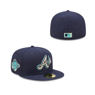 Atlanta Braves Oceanside Peach 59FIFTY Fitted Hat