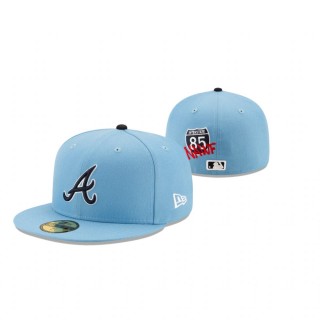 Atlanta Braves Light Blue Offset x Braves 59FIFTY Fitted Hat