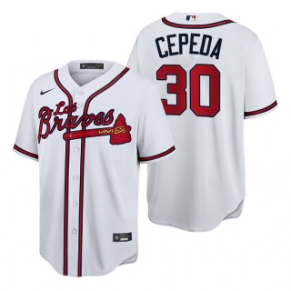 Atlanta Braves Orlando Cepeda Authentic White Hispanic Heritage Jersey