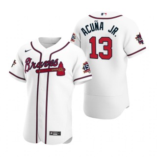 Atlanta Braves Ronald Acuna Jr. White 2021 MLB All-Star Game Authentic Jersey