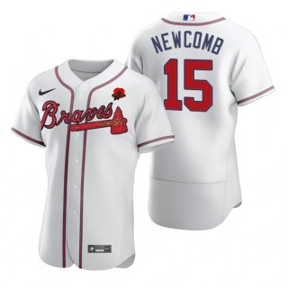 Sean Newcomb Atlanta Braves White 2021 Memorial Day Authentic Jersey