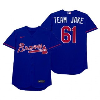 Atlanta Braves Shane Greene Team Jake Royal 2021 Players' Weekend Nickname Jersey