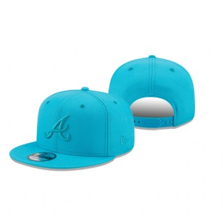 Atlanta Braves Blue Spring Color 9FIFTY Snapback Hat