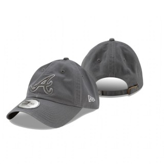 Atlanta Braves Gray Storm Casual Classic Adjustable Hat