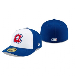 Atlanta Braves Royal Turn Back the Clock Throwback Low Profile 59FIFTY Fitted Hat