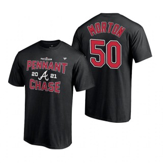 Atlanta Braves Charlie Morton Black 2021 Division Series Winner Locker Room T-Shirt
