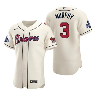 Dale Murphy Atlanta Braves Nike Cream Alternate 2021 World Series Champions Authentic Jersey