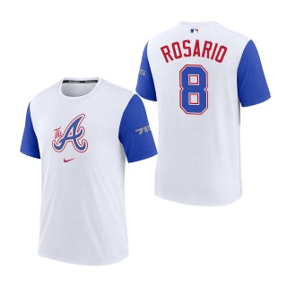 Eddie Rosario Atlanta Braves White Royal 2023 City Connect Authentic Collection Legend T-Shirt