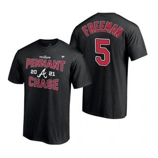 Atlanta Braves Freddie Freeman Black 2021 Division Series Winner Locker Room T-Shirt