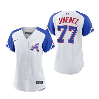 Joe Jimenez Women's Atlanta Braves White 2023 City Connect Replica Jersey