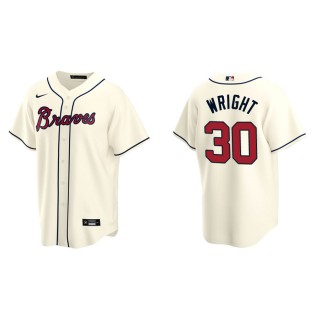 Kyle Wright Atlanta Braves Cream Alternate Replica Jersey