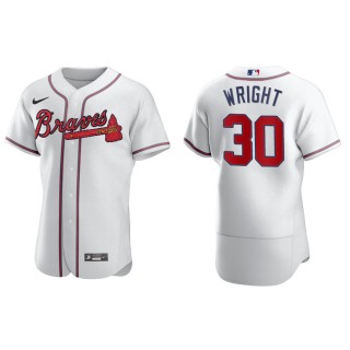 Kyle Wright Atlanta Braves White Home Authentic Jersey