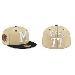 Luke Jackson Milwaukee Braves Just Caps Drop 3 59FIFTY Fitted Hat